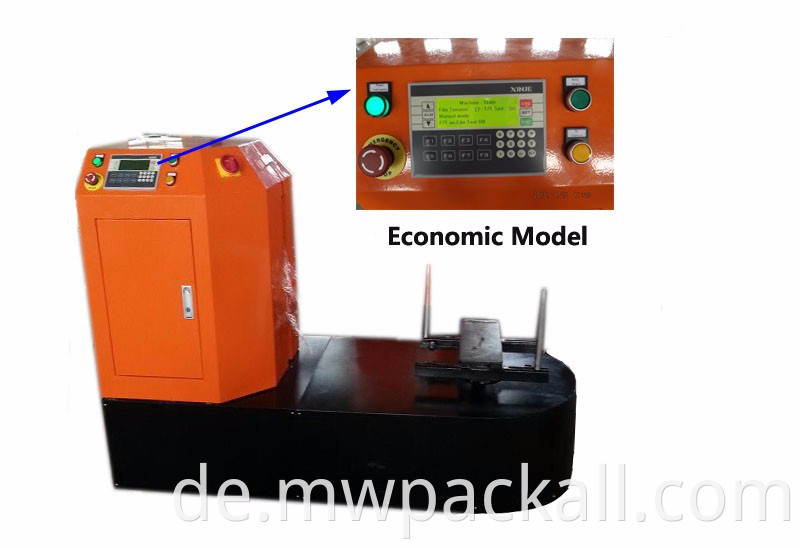 Automatische Stretchfoliengepäck- / Gepäckverpackungsmaschine / Verpackungsmaschine mit LED-Bildschirm